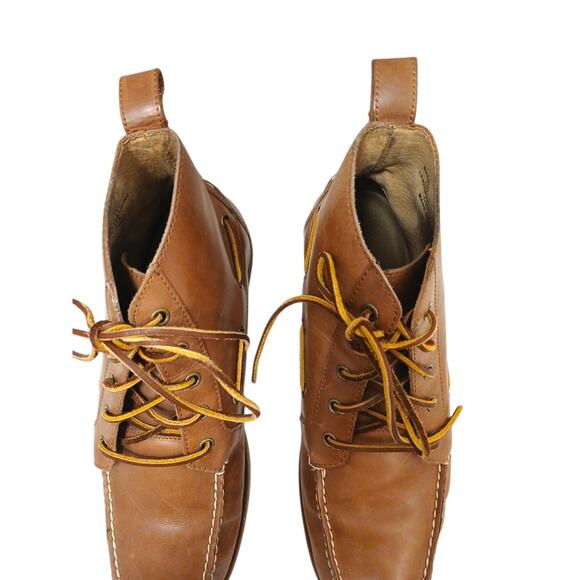 Polo Ralph‎ Lauren Barrott Chukka Boots Mens Sz 12D Reddish Brown Leather Lace main image 9